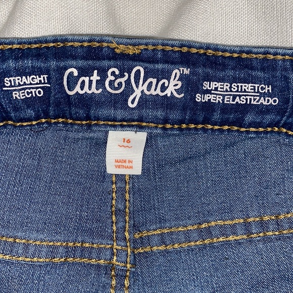 Cat & Jack jeans. Size Girls 16 - Picture 6 of 6